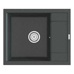 Мойка кухонная Point Римо 60 PN3010GR, графит