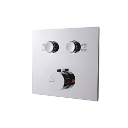 Встраиваемый смеситель для душа VSCV-421CH двухфункциональный, хром, , шт