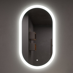 Зеркало/LED-подсветка (55см*100см)/сенсор. выключатель Fly/AQUA DE MARCO