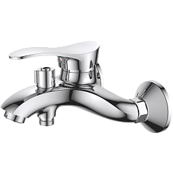 Смеситель для ванны, латунь, хром HB6001