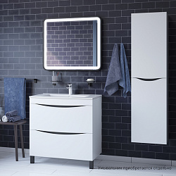 Тумба напольная, белая, 80 см, Cloud, IDDIS, CLO80WFi95. Ум.0138000i28