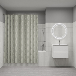 Штора для ванной, 200x180 см, Полиэстер, IDDIS, BD05P18i11