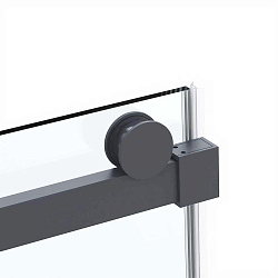 Душевая дверь Como Soft VDS-1CS110CLGM, 1100, вороненая сталь, стекло прозрачное, , шт