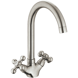 Смеситель для кухни, латунь, бронза HB4119-5