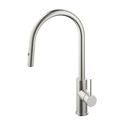 Смеситель для кухни City VKF-2C1BN, брашированный никель, , шт