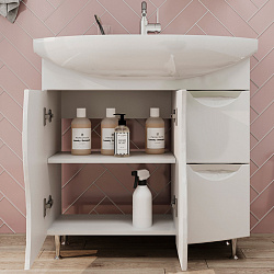 Тумба напольная Adel 80 2D.2Y (Балтика 80)