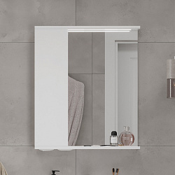 Зеркало-шкаф Lake 60 левое (белый)