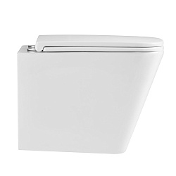 PENEDA EXPERT Комплект 3в1: Инсталляция для унитазов с кнопкой хром глянец + унитаз подвесной белый