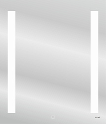 Зеркало: LED 020 base 60*80, с подсветкой, Сорт1