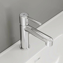 Cмеситель для умывальника, хром, Aiger, IDDIS, AIGSB00i01