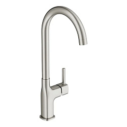 Смеситель для кухни ELIO однорычажный никель