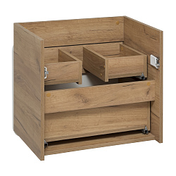 Тумба /2 ящ/подвесная/дуб золотой Крафт (60см) Skandi/AQUA DE MARCO