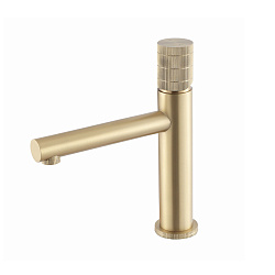 Смеситель для раковины Groove VBF-4G1BG4, брашированное золото, , шт