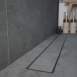 Corpa Nera Salieri/Сальери душевой трап 60 см под плитку с гидрозатвором