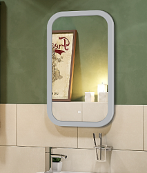 Зеркало "Burzhe Led" 1000х1000, холодная подсветка