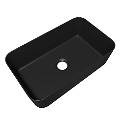 Corpa Nera Grossi/Гросси 48 раковина накладная, черный матовый