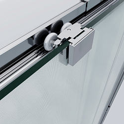 Душевая дверь Rapid-N VDS-3RN11/12MT, хром, стекло текстурное, , шт