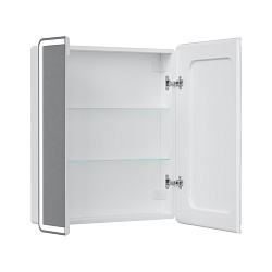 Шкаф зеркальный Nice LED 70 с часами