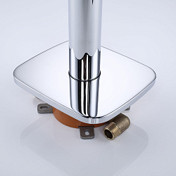 Смеситель для ванны напольный VTF-102CH однорычажный, хром, , шт