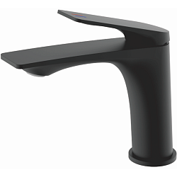 Смеситель для раковины, латунь, черный HB10816-7