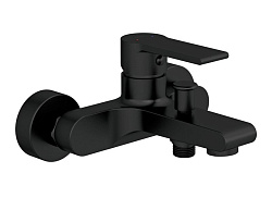 Смеситель для ванны BRASKO BLACK однорычажный, черный