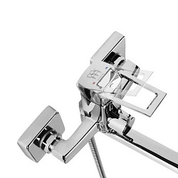 Смеситель для ванны с длинным изливом, Atlantic, Milardo, ATLSBLCM10