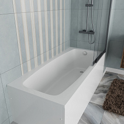 Ванна акриловая Vincea VBT-2S170-FR с каркасом 1700*750*440, пристенная, цвет белый, , шт