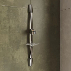 A30311 Стойка д/душа с мыльницей 760мм