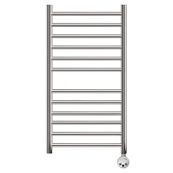 Полотенцесушитель электрический Point Аврора PN10158SE П12 500x800 левый/правый, хром