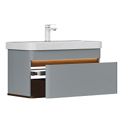 Тумба подвесная Elegante 80.1Y Мэйджик/Дуб голиано (9595-80v) 