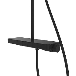 Душевая стойка Inspire VSFS-3I12TMB термостатическая с изливом, 30см верх.душ, черный, , шт