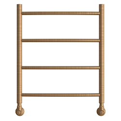 Полотенцесушитель водяной Point Афина PN04156BR П4 500x600, бронза