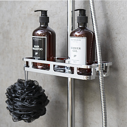 VERBA Душевая система с верхним душем Ø25 см,  регулируемая высота 1,07~1,67м, латунь/хром, LM11460C