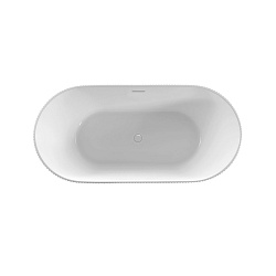 Ванна акриловая Vincea VBT-426-1700 1700*800*580, цвет белый, щелевой перелив, , шт