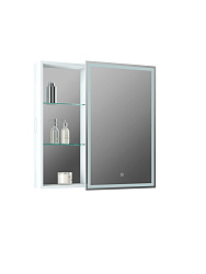 Зеркало-шкаф APERIO, 800х800 правый с розеткой