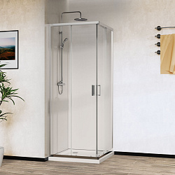 Душевой уголок City VSS-5CT800CL, 800*800, хром, стекло прозрачное , , шт