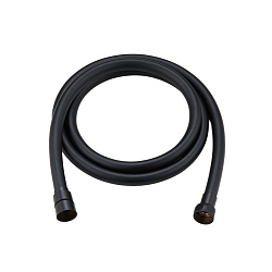 Шланг для душа, черный матовый, ПВХ, 1,6 м, Essential, Milardo, 180P16BM19