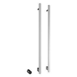 Полотенцесушитель электрический Vincea VTD-2VT1CH, хром, таймер, , шт