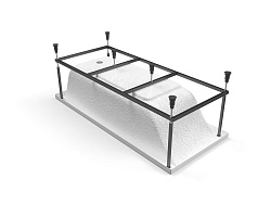 Рама д/ванны: Virgo 150 NEW метал. в комплекте со сборочным пакетом, Сорт1