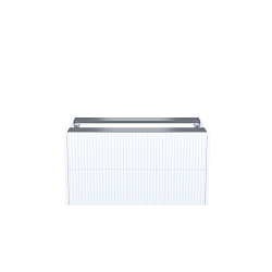Тумба подвесная, под столешницу, 80 см, белый, Aiger, IDDIS, AIG80W0i95