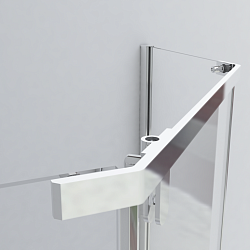 Душевой уголок Stresa VSP-1S100CLGM, 1000*1000, вороненая сталь, стекло прозрачное , , шт