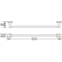 Держатель для полотенец B90501