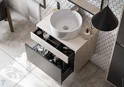 Акватон Раковина MILA накладная круглая 400