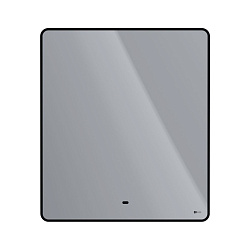 Зеркало Lemark MIOBLACK 70х80 см с интерьерной подсветкой, с подогревом