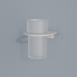 Подстаканник, нержавеющая сталь, NOA, белый матовый, IDDIS, NOAWTG0i45