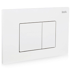 Клавиша смыва, универсальная, матовый белый, Unifix, IDDIS, UNI32MWi77