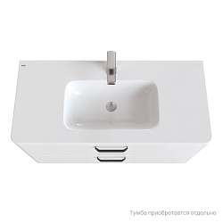 Умывальник мебельный, 100 см, 010, IDDIS, Brick. 0101000i28