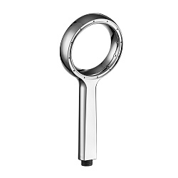 Лейка для душа, 1 режим, Ø11,4х25,5см, пластик/хром, блистер