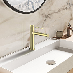 Смеситель для раковины Aspire VBF-4AS01BG, брашированное золото, , шт
