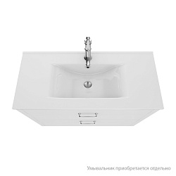 Тумба напольная, 100 см, белая, Oxford, IDDIS, OXF10W1i95. ум.0131000i28